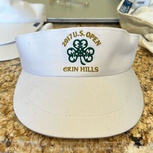 New US Open Polo Ralph Lauren Visor. New . White with embroidery